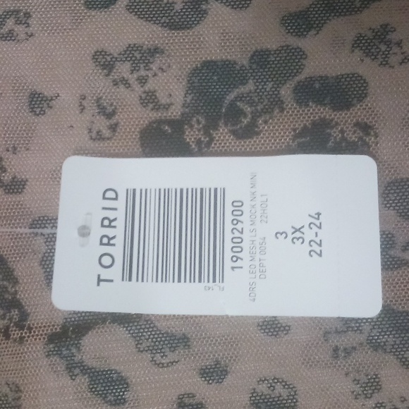 torrid leo mesh dress size 3 - Picture 6 of 6